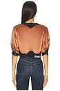 view 3 of 4 Yasmin Top in Bronze