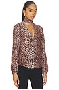 view 2 of 4 Moss Blouse Leopard in Leopard