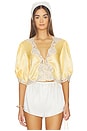 view 1 of 4 Yasmin Top in Butter Yellow