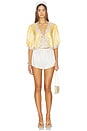 view 4 of 4 Yasmin Top in Butter Yellow