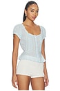 view 2 of 5 Sandi Top in Powder Blue