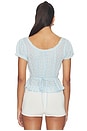view 3 of 5 Sandi Top in Powder Blue