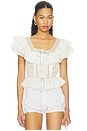 view 1 of 5 Melisa Top in Ivory