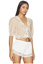 view 2 of 5 Ursula Top in Katie Floral Cream