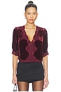 view 1 of 5 Ursula Top in Bordeaux