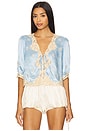 view 1 of 4 Ursula Top in Light Sky