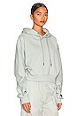 view 2 of 4 VB Cropped Hoodie in Sea Spray
