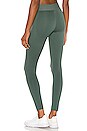 view 3 of 4 Logo Leggings in Chalk Green