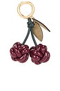 view 2 of 4 CHERRY CHARM キーチェーン in Bordeaux, Verdian, & Willow