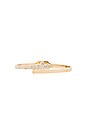 view 1 of 3 Pave Hinge Bracelet in Gold & Crystal