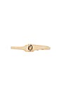 view 3 of 3 Pave Hinge Bracelet in Gold & Crystal