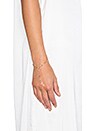 view 1 of 2 CHAINE DE MAIN AVEC PERLES in Gold & Crystal