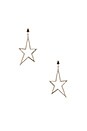 view 1 of 2 BOUCLES D'OREILLES ÉTOILES STARGAZING in Silver