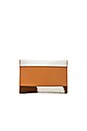 view 2 of 5 Leo Calf Hair Clutch in Sand in Hair calf Sand
