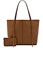 view 4 of 6 Medium Unlined Tote in Almond