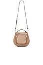 view 5 of 5 Small Vanity Saddle Bag in Sandstone