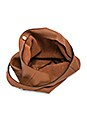view 5 of 5 SAC CABAS SLOUCHY À SURPIQÛRES in Almond