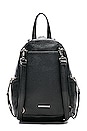 view 2 of 4 Convertible Mini Julian Backpack in Black