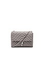 view 1 of 5 Edie Flap Shoulder Bag in Grey