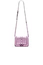 view 5 of 5 Chevron Quilted Small Love Crossbody Bag in Pink