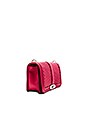 view 3 of 5 Chevron Quilted Love Crossbody Bag in Scarlet