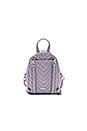 view 2 of 4 Quilted Mini Julian Backpack in Wisteria