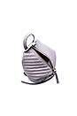 view 3 of 4 Quilted Mini Julian Backpack in Wisteria