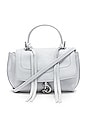 view 1 of 5 Stella Mini Flap Satchel in Optic White
