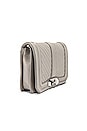 view 3 of 5 Chevron Quilted Small Love Crossbody in Perla