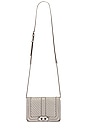 view 5 of 5 Chevron Quilted Small Love Crossbody in Perla