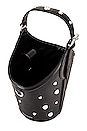 view 4 of 5 Pippa Top Handle with Pearl Studs Bag in Black