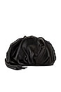 view 1 of 4 Ruched Clutch in Black