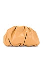 view 2 of 4 Ruched Clutch in Cool Tan