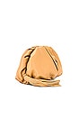 view 3 of 4 Ruched Clutch in Cool Tan