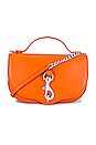 view 1 of 5 Megan Half Moon Crossbody in Mandarino