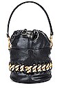 view 2 of 5 Chain Bucket Bag in Black