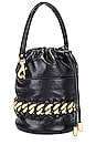 view 3 of 5 Chain Bucket Bag in Black