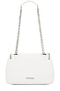 view 2 of 5 Edie Whip Chain Crossbody in Optic White