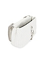 view 4 of 5 Edie Whip Chain Crossbody in Optic White