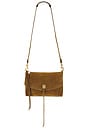 view 5 of 5 Darren Top Zip Shoulder Bag in Honey