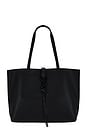 view 1 of 4 BOLSO TOTE CUERO MEGAN in Black Shellac