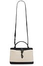 view 1 of 5 BOLSA COM ALÇA SUPERIOR EXTRA MEGAN in Natural & Black