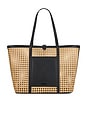 view 2 of 4 Megan Large Tote in Natural & Black