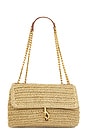 view 1 of 5 Edie Medium Crossbody in Natural & Tawny