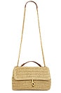 view 5 of 5 Edie Medium Crossbody in Natural & Tawny