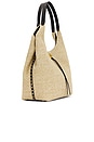 view 3 of 4 Darren Signature Carryall Bag in Natural & Black