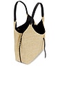 view 4 of 4 Darren Signature Carryall Bag in Natural & Black