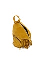 view 5 of 5 Convertible Mini Julian Backpack With Fringe in Oro