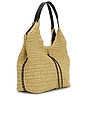 view 3 of 4 Darren Signature Carryall in Natural & Black