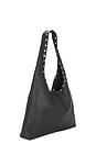 view 3 of 4 Industry Slouchy Hobo in Black